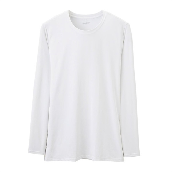 SilkyFACT 長袖クルーネックシャツ メンズ トップバリュ PEACE FIT ピースフィットhkイオンスタイルオンライン 衣料品 ・暮らしの品をネットでお買物