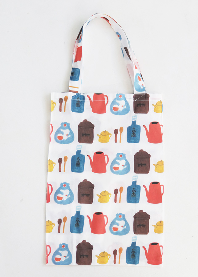 フラップポケット付きエコバッグクリエイター 「Handmade チャンネル気ままに」さんミシン作り方動画サービスのソーイングオアシス