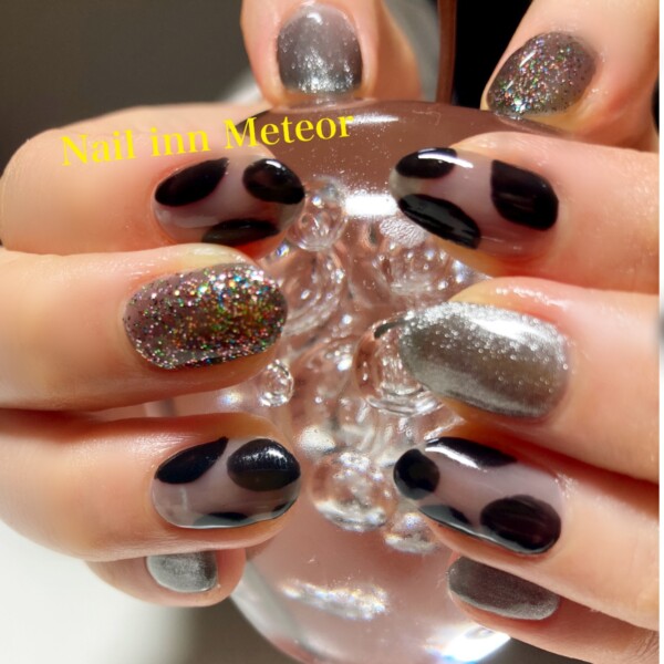 シルバーマグネットジェル 銀 クリスタルシルバー マグネットネイル カラージェル