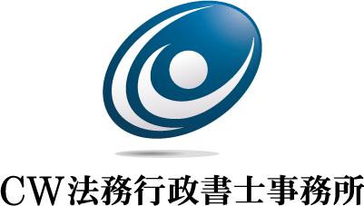 行政書士事務所ロゴ コスモスをモチーフにした優しい雰囲気のロゴデザイン