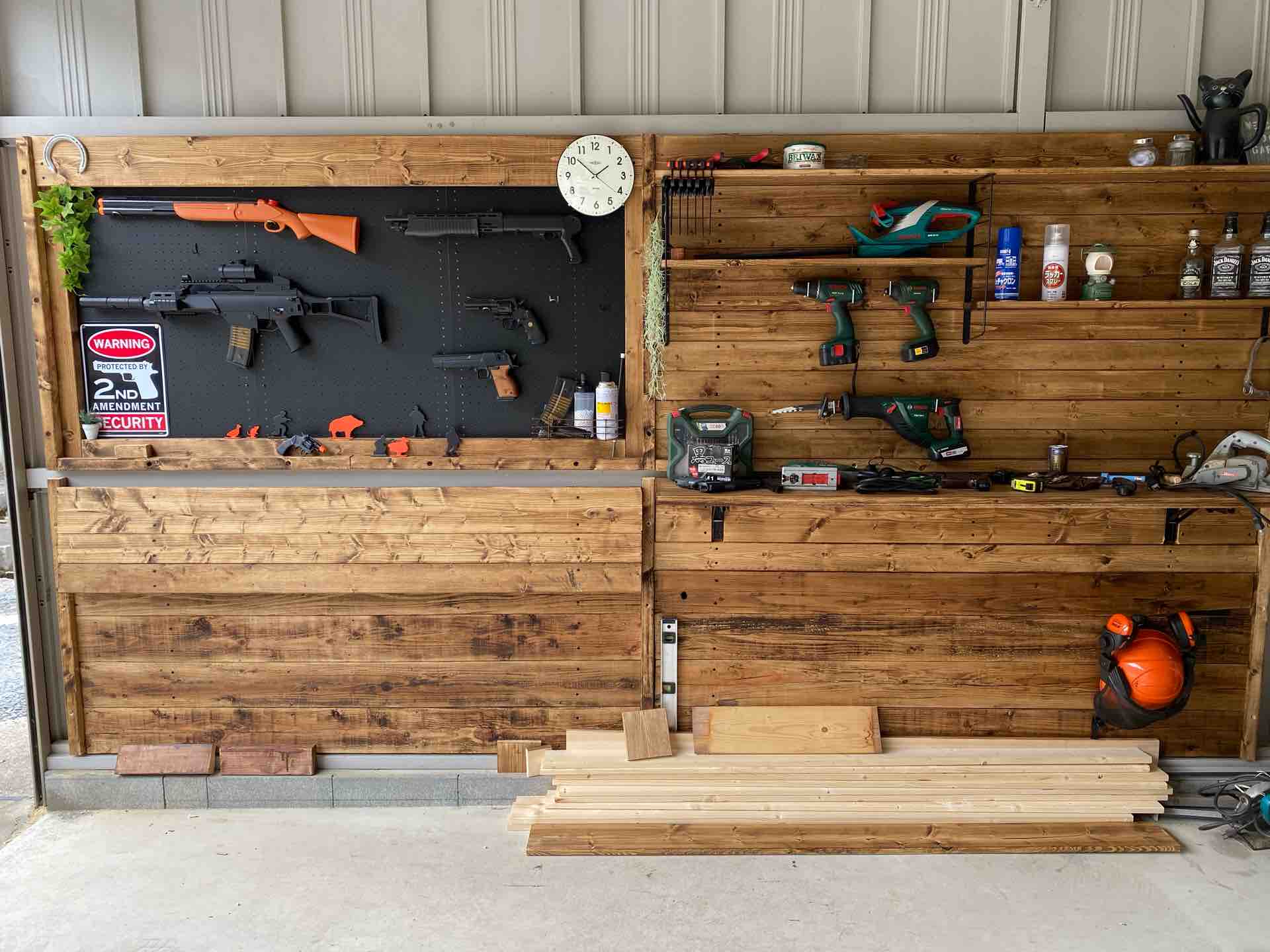 サバゲー大掃除 エアガンに装備て全部まとめて自作ガンラックで整理しちゃう① エアガン関連篇サバゲーアーカイブ