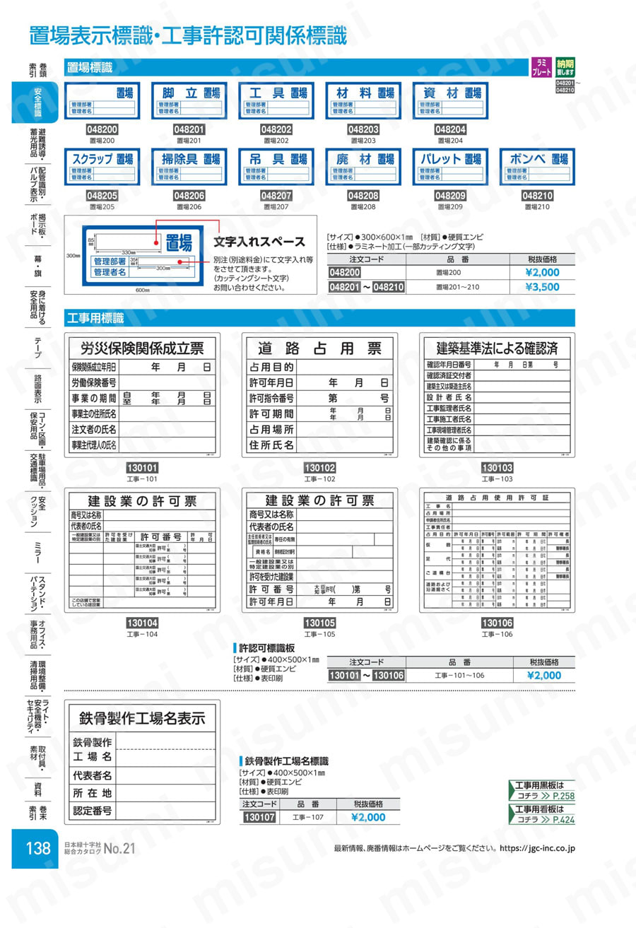 楽天市場 上部標識 Pマークサインタワー同時購入用887-701安全用品・工事看板 表示スタンド : サインモール 楽天市場店