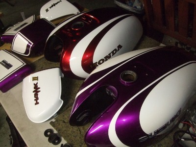 GS400 東京本社 パープルカスタムペイントSOLD OUT旧車・絶版バイクならウエマツ