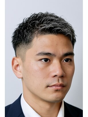 ビジネスマンショートスタイルヘアカタログBALES BARBER SHOP バレスバーバーショップ