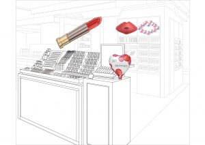 製薬会社のスイングPOPデザイン制作事例-ドラッグストアなどで展開東京・京都のJPC