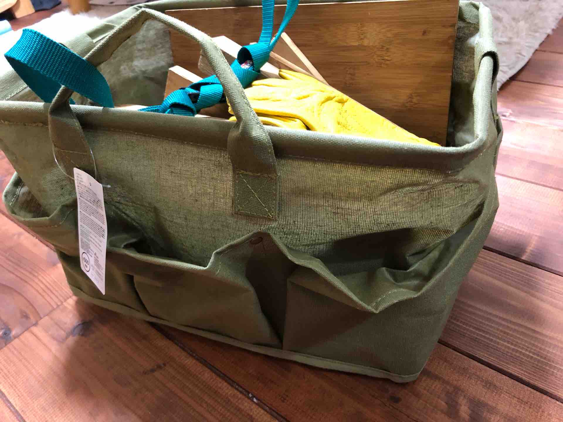 ダイソーのキャンプ用品 ゴトク＆薪バッグ編 : 元インドア家族の「とりあえず外でてみよっか」