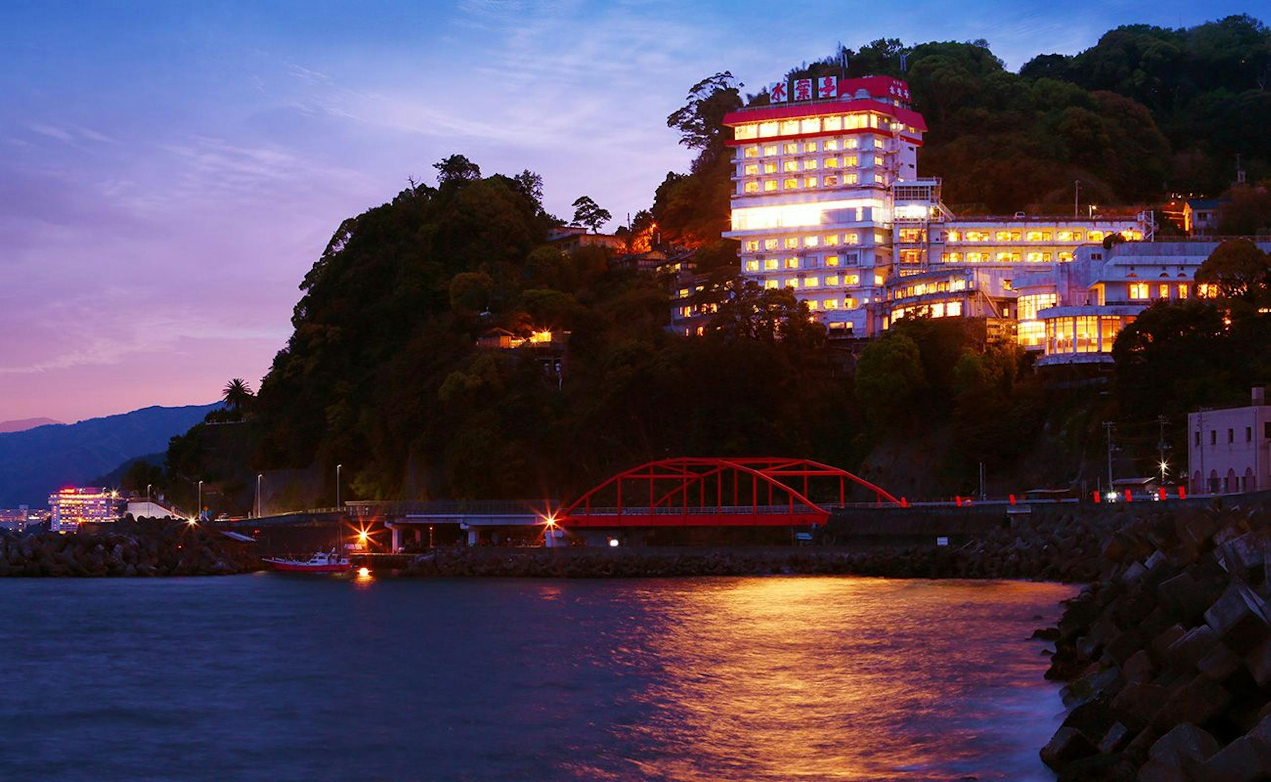 2020.1 大江戸温泉物語 熱海伊豆山 ホテル水葉亭 お部屋 ① : うひひの日。*:.｡☆ ｡.温泉宿泊レポ*:.｡☆ ｡