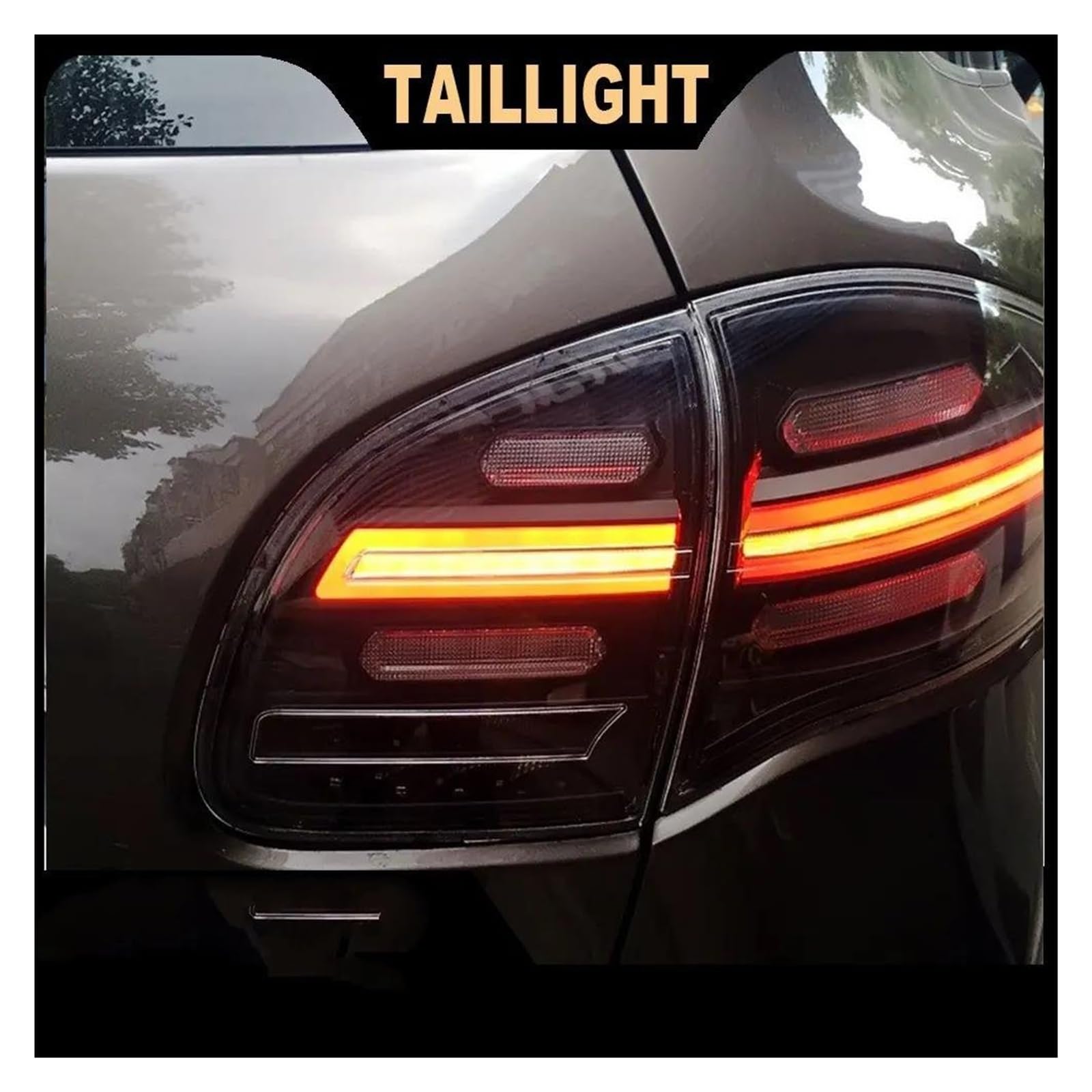 Amazonリアランプの交換 ポルシェ用カイエン 2007 2008 2009 2010 車のテールライトカバー 95563148701、95563148801 テールランプ 交換 右ブレーキ・テールランプ車＆バイク