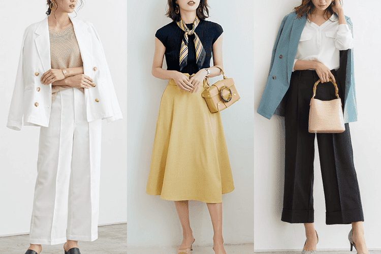 夏のビジネスカジュアルコーデ40選 レディース アイテム選び・着こなしのポイント！ - airCloset Style - airClosetStyle