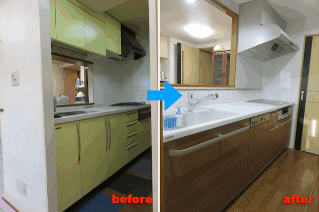 パターン別 キッチンの移動リフォームにかかる費用と日数の目安松戸・柏エリアのリフォーム株 カラーズ