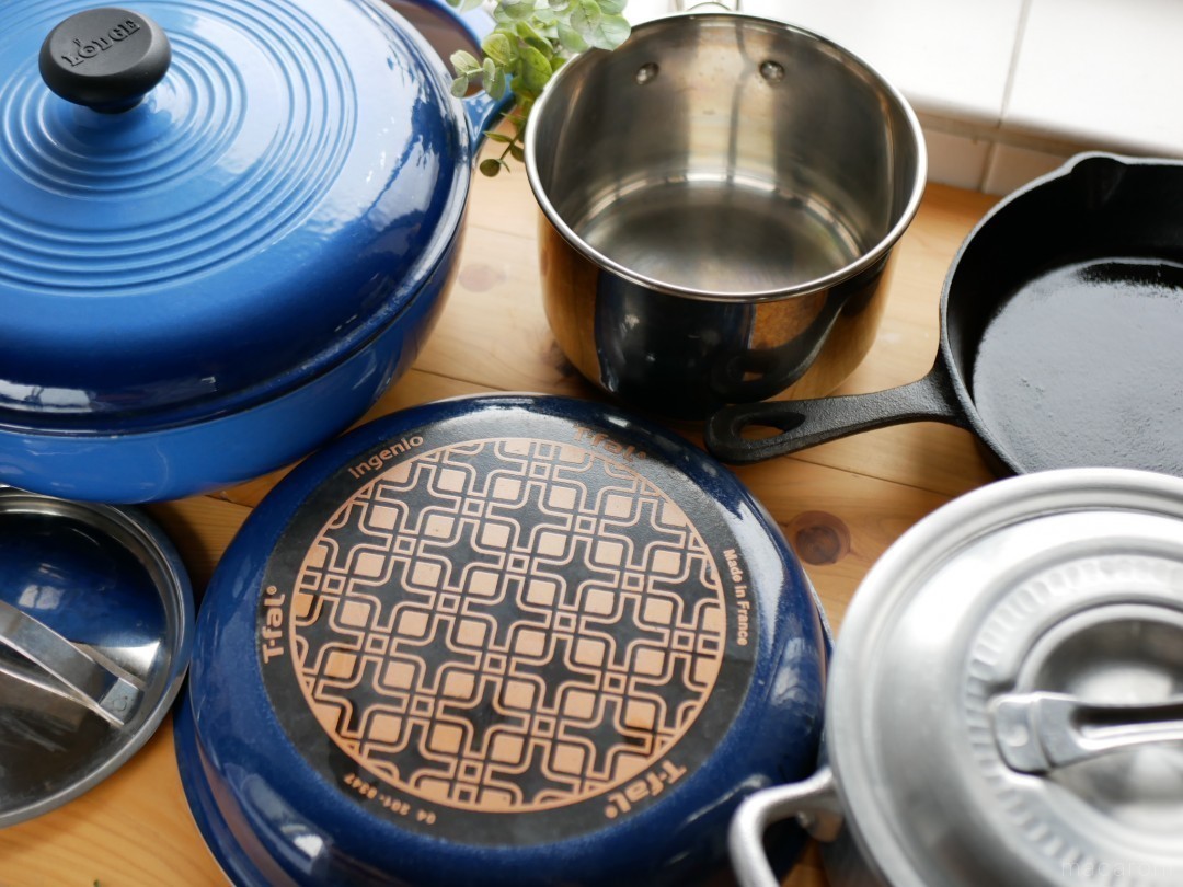 実際にやってみた アルミ鍋の黒ずみの落とし方 原因の解説と簡単焦げ落としを実践