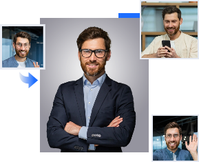 スーツマナーに適合証明写真でスーツを合成する方法