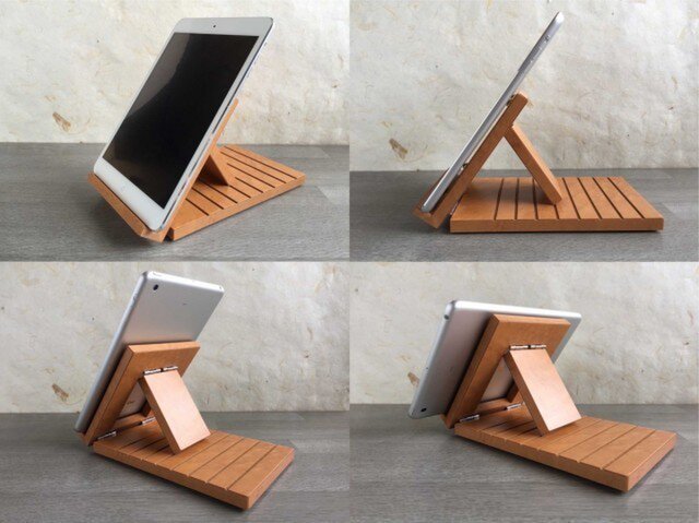 タブレットスタンドDIY タブレットクッション作り方 ハギレ活用