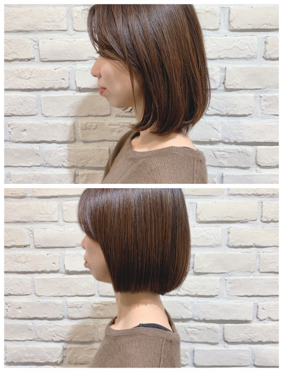 収まりの良いボブはドライヤーだけで作れますsalonseaのブログ