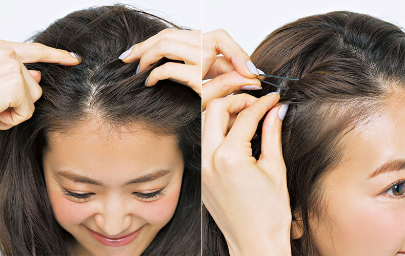 🔰初心者向け🔰短くても出来る前髪のヘアアレンジ 気分を変えたい日は前髪アレンジがおすすめです。ショートヘアでもボブでもミディアムでもOK