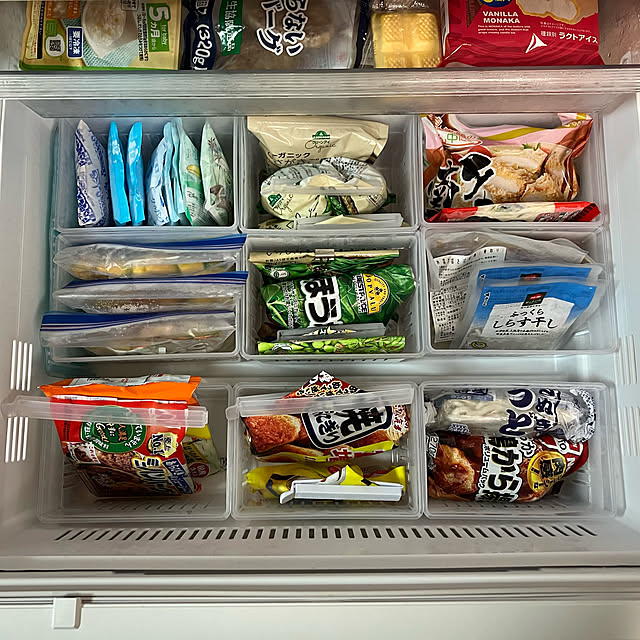 100均で冷凍庫整理！ズボラ主婦の収納術TikTok