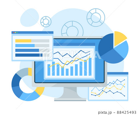 会計・経理・インボイスのカラーアイコンセットのイラスト素材107297781- PIXTA