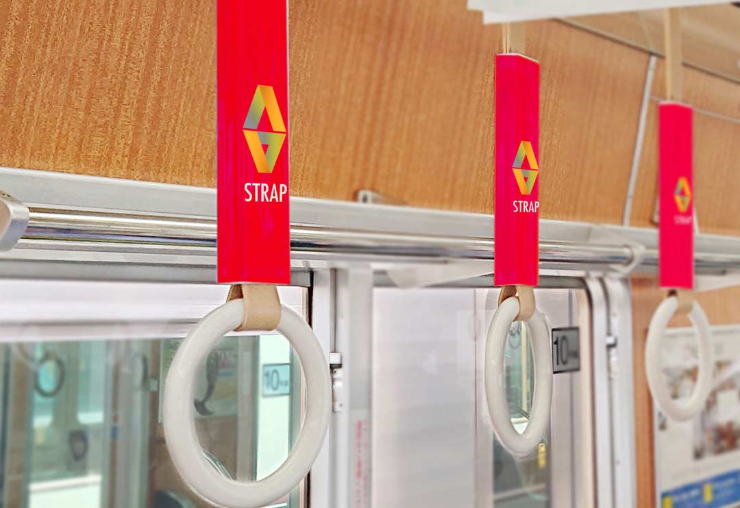 Osaka Metroの吊手広告 つり革広告 を1年間ジャック!!オフプライスストア LOCUST ローカスト -イイモノを、オドロキの価格で