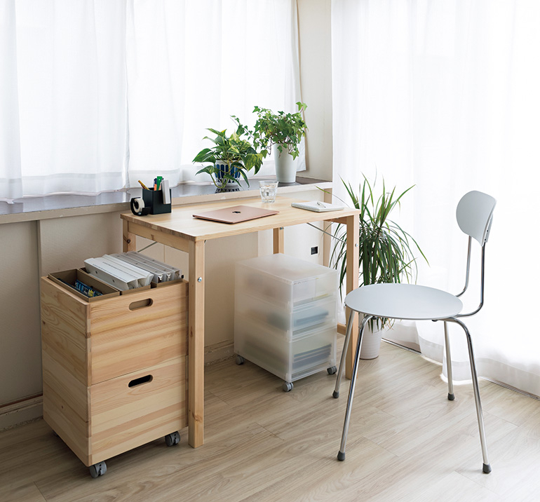 バイカラーでおしゃれに！ 無印良品のファイルボックスをマステで簡単アレンジESSEonline エッセ オンライン