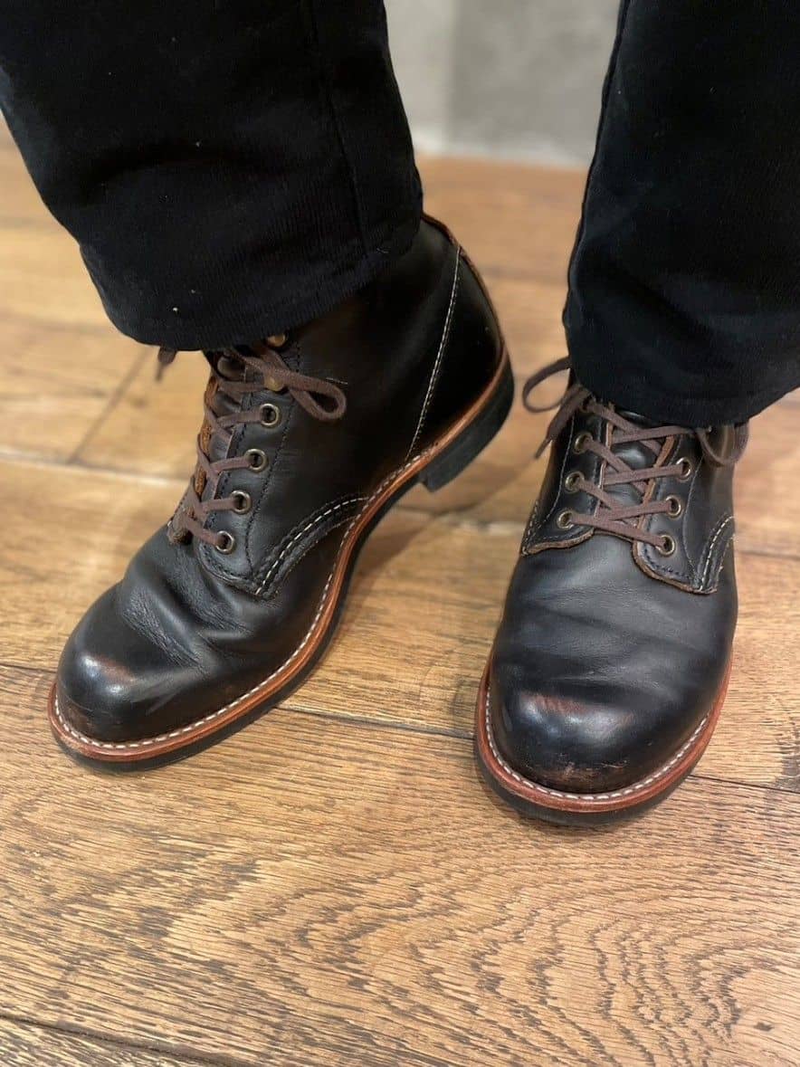 ★10 10限定！P最大22倍＆最大100％ポイントバック！？ 返品交換送料無料 RED WING レッドウィング 3343 BLACKSMITHブラックスミス Copper”Rough&Tough” カッパー・ラフアンドタフアルカヤ靴店