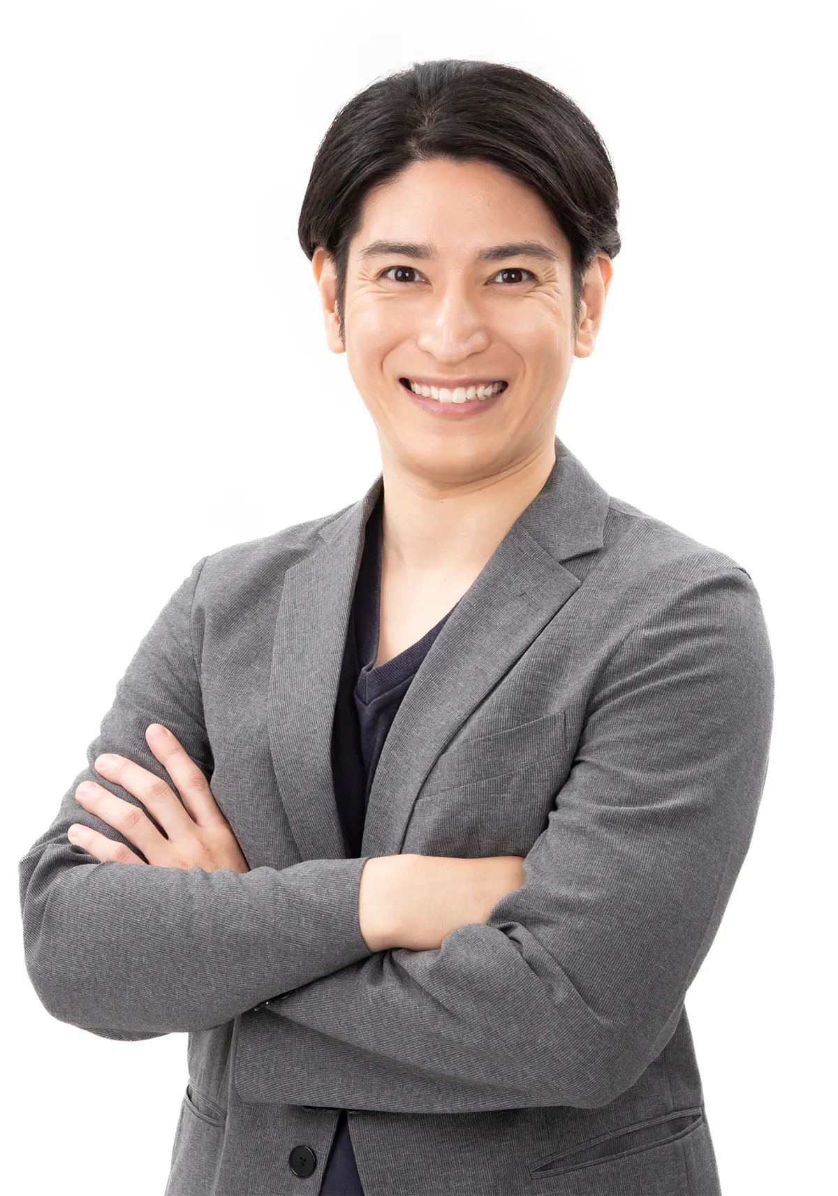 大阪市・ビジネスプロフィール写真撮影 グレー背景撮影大阪の撮影会社広告写真・商品撮影・カメラマンラズスタジオ