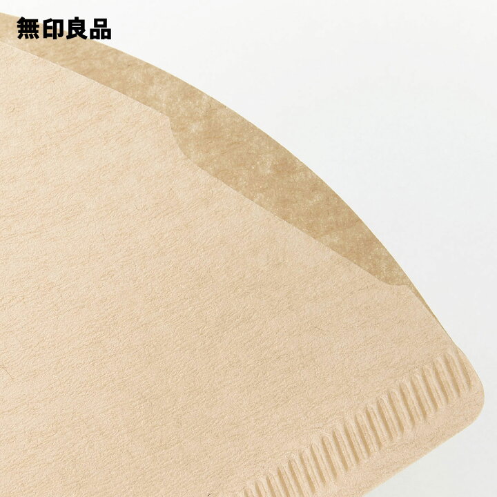 無印良品 コーヒーフィルター 60枚入 1箱 1200枚:60枚入×20袋良品計画 - アスクル