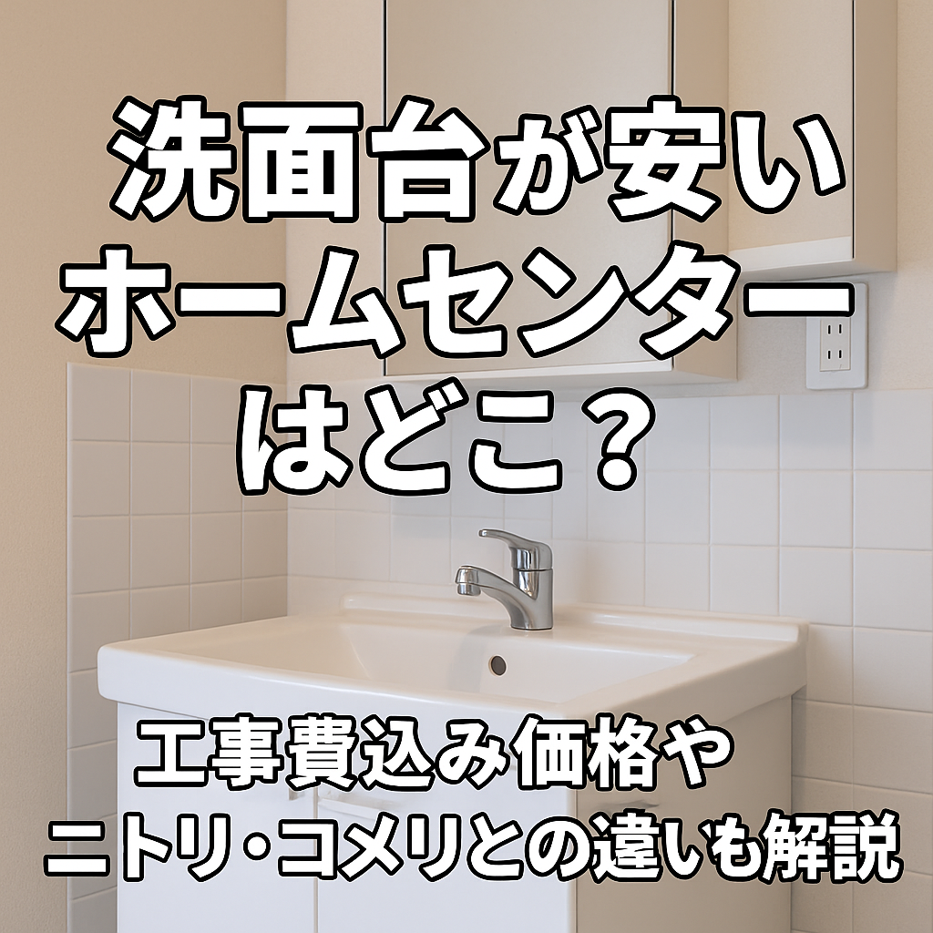 リフォーム費用 洗面台 W750 を交換する費用はいくら？「三面鏡」や「スライド収納」などコストや性能に合わせて2パターンで工事費込みの金額を徹底比較