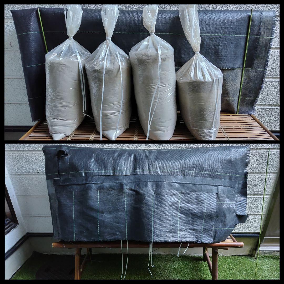 FEELWOTOYS 土のう 土嚢 1 6 1 12 10袋 セット 砂嚢 サンドバッグ sandbag FW020 A B