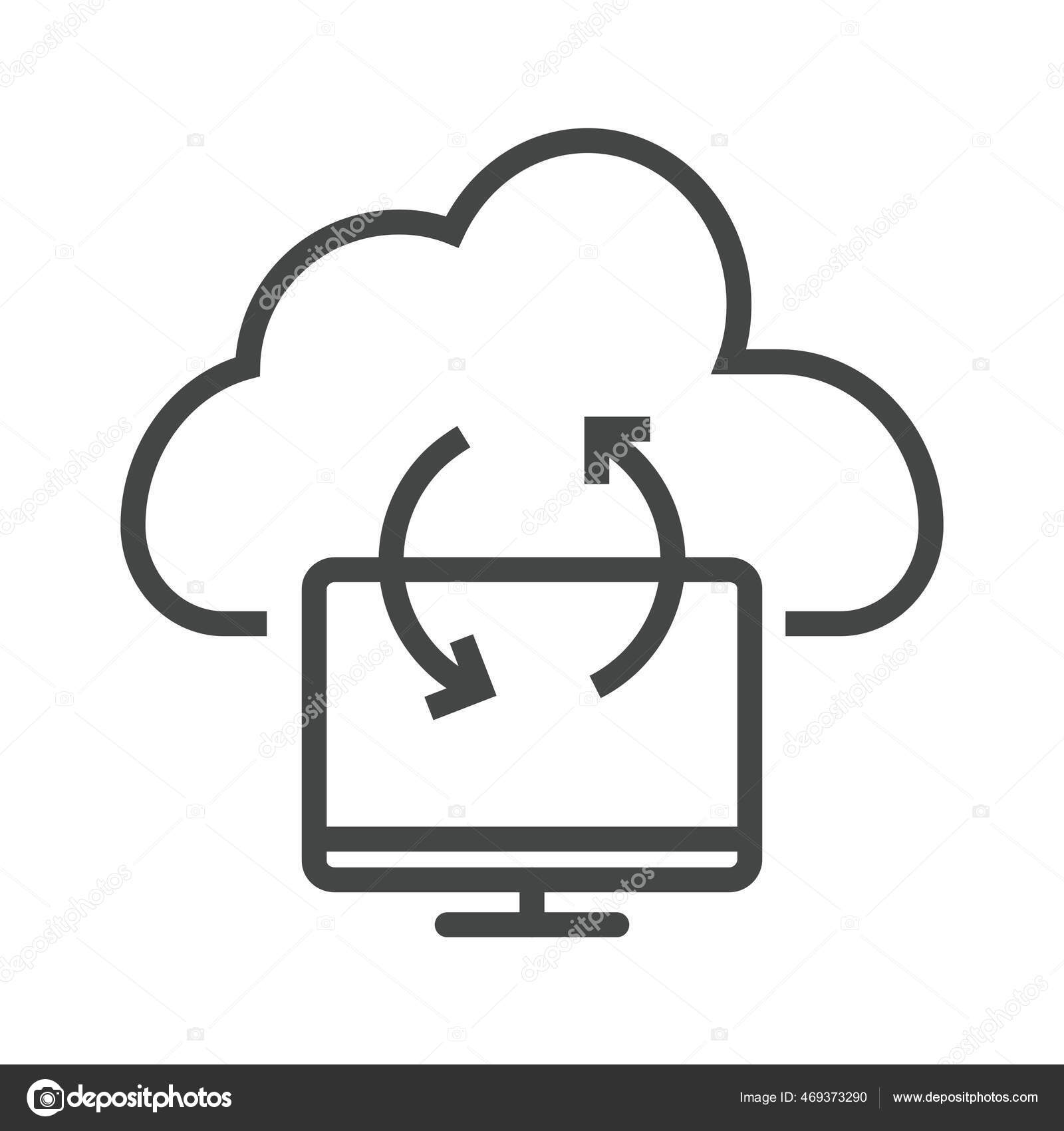 クラウドアイコンイラスト無料イラスト・フリー素材なら「イラストAC」