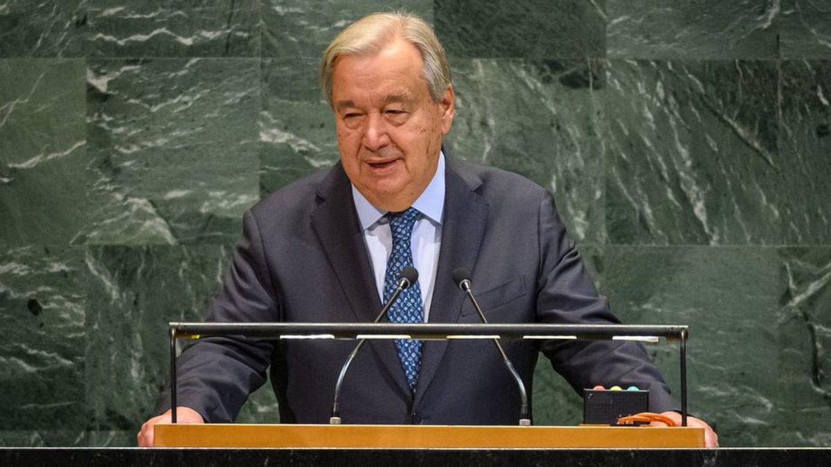 国連事務総長は、紛争の近くに住む女性の数は最高点に