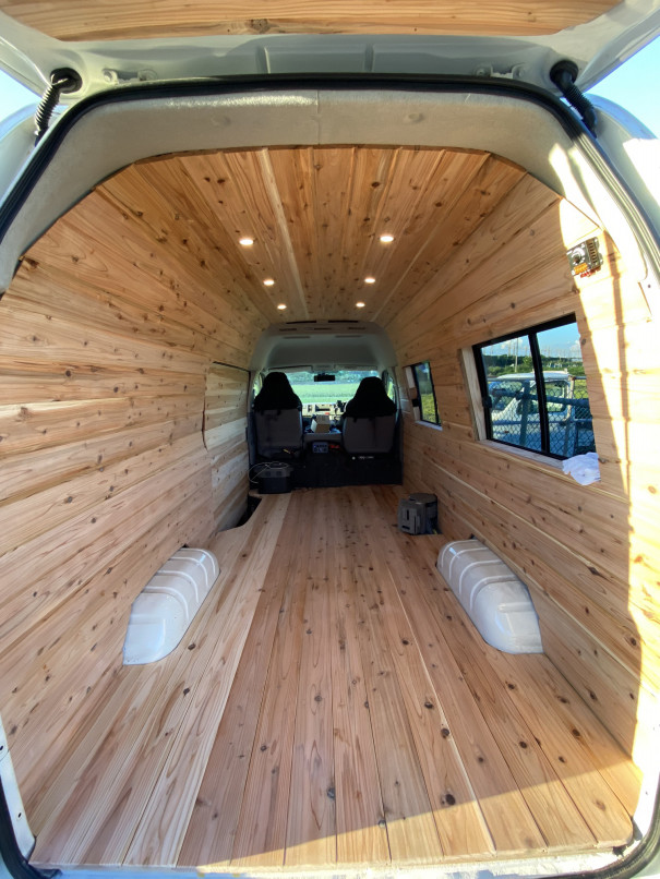 ユーザー車検 車中泊仕様にDIYした軽バン、初の車検へ