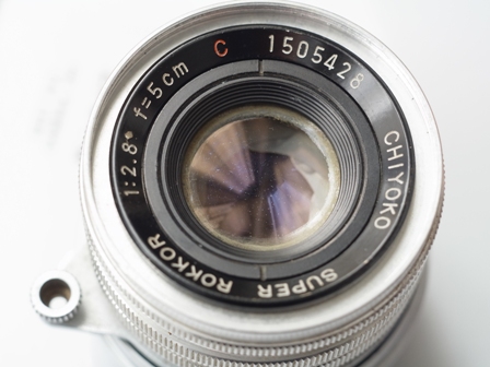 カメラのオールドレンズのクモリの1つ「バルサム切れ」修理ヨッシーハイム