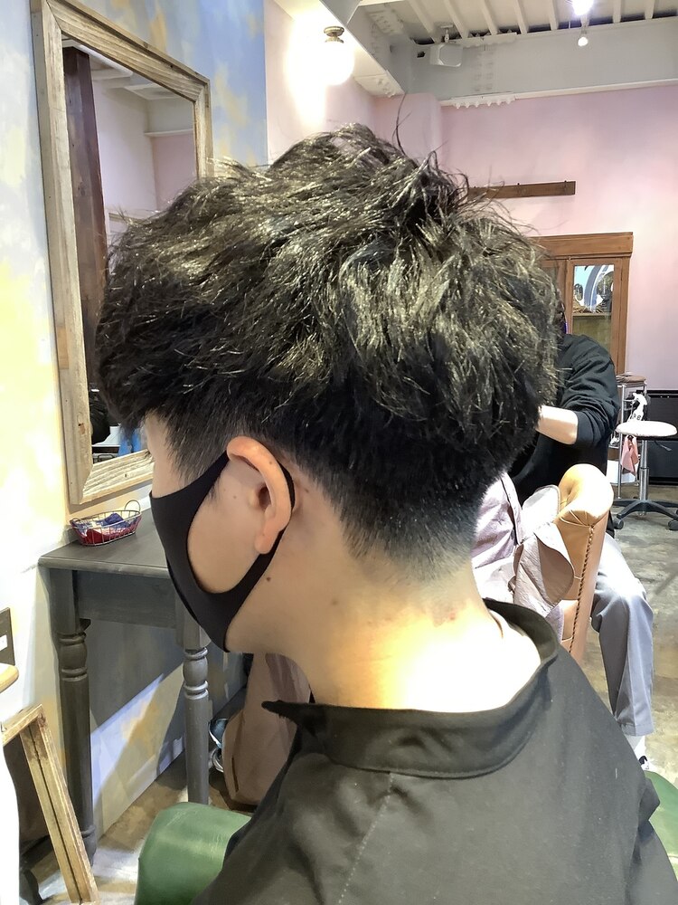 メンズ髪型人気のクルクルパーマについて ソフトアフロ渋谷の美容院メンズパーマが得意boucle