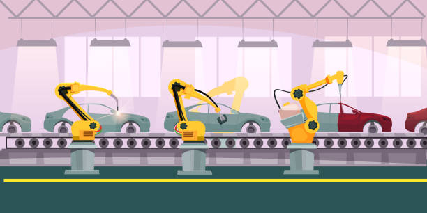 4,000点を超える車 生産ラインのイラスト素材、ロイヤリティフリーのベクター素材グラフィックスとクリップアート - iStock車 ライン