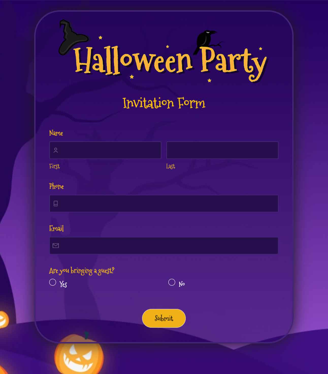 会員登録フォームテンプレート・サンプルで簡単作成formrun