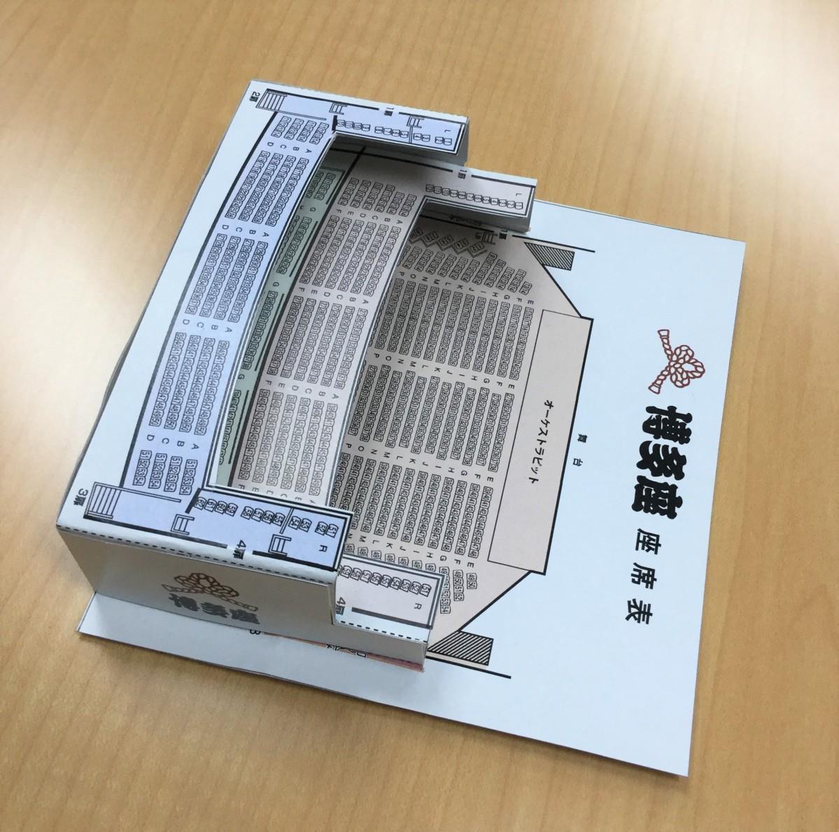 座席からの見え方』ページ公開のお知らせ博多座からのお知らせ福岡の演劇専用劇場 博多座