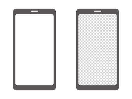スマホ・モックアップ4種類画面透過- No: 24913567写真素材なら「写真AC」無料 フリー ダウンロードOK