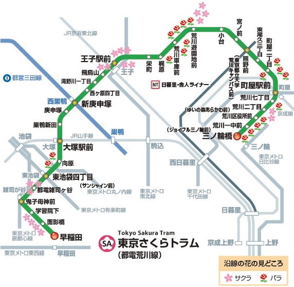 東京の地下鉄：地図に東京メトロと都営地下鉄の路線図 - 駅ずかん