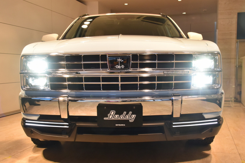 MitsuokaBuddy02 画像さて問題です。このクルマのベース車は何でしょう？ 光岡自動車初のアメ車風SUV「Buddy バディ 」登場clicccar.com