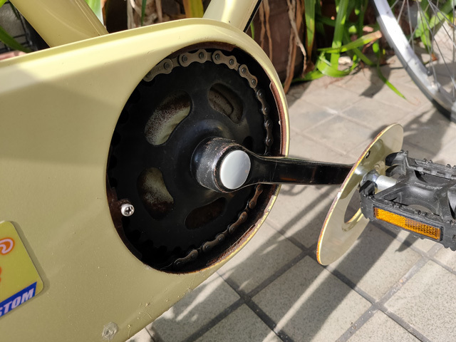 自転車の整備・”内装３段変速機”と”チェーン”の調整: ヒカリの国のアクア 『朝駆けＲＳ』