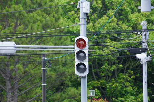 C15. 信号機 縦型 樹脂製車両用交通信号灯機 大型