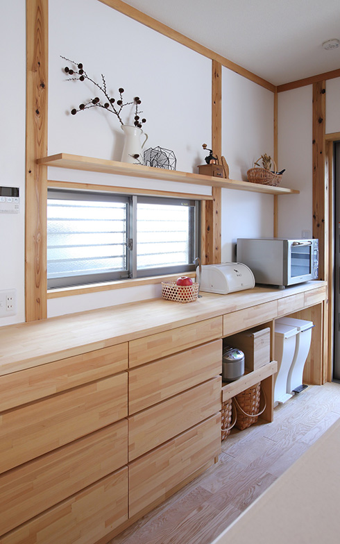 食器棚 キッチンボード 造作家具