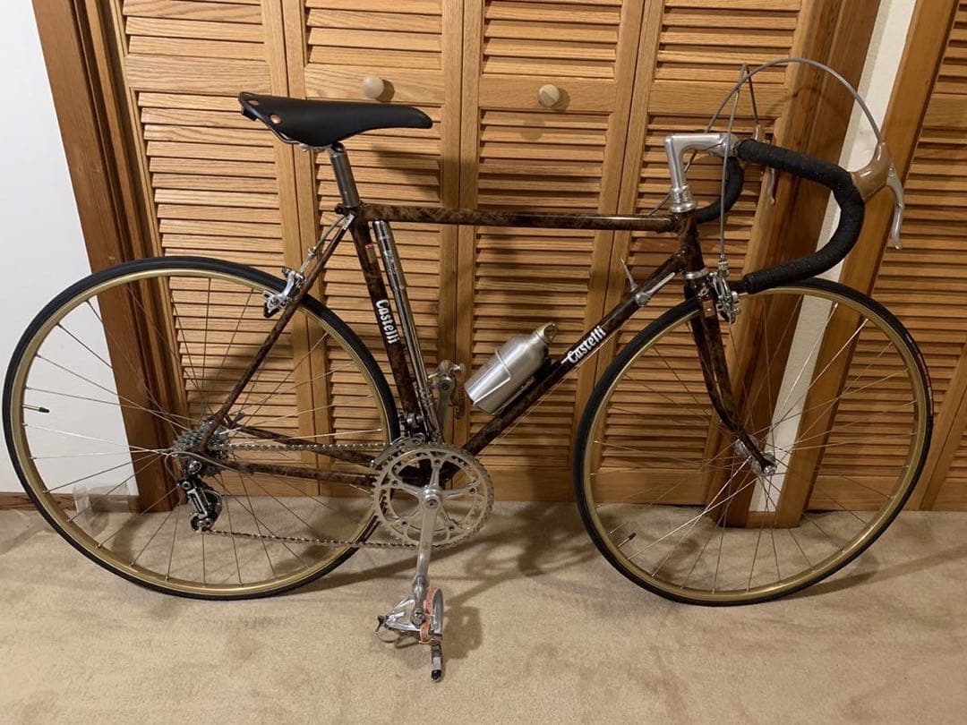 引上げ品COLUMBUS SLX クロモリフレームビンテージロードバイクCinelli Giro D'italia SHIMANO DURA-ACE