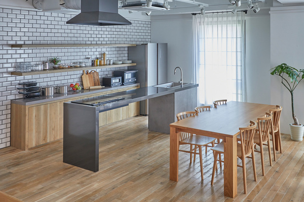 料理家や有名人のライブ配信のためのアイランドキッチン - なんば経済新聞