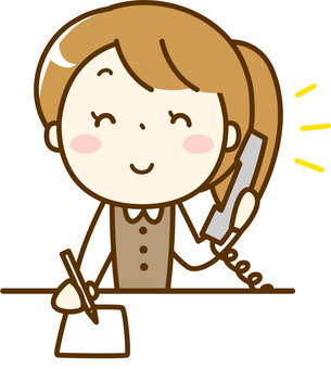 コールセンター テレアポ 問い合わせ 女性 クレームのイラスト素材133224730- イメージマート