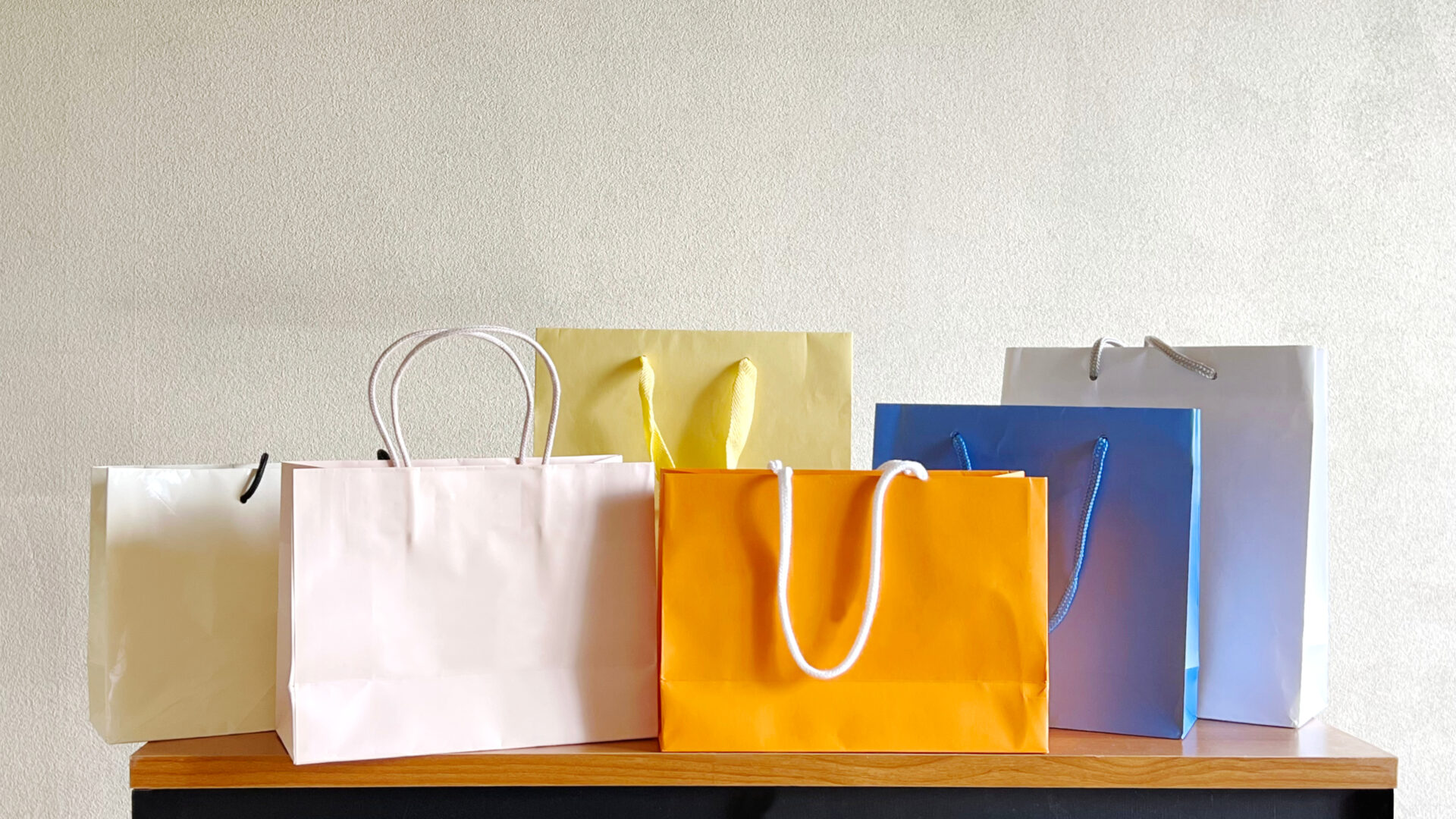 Amazon.co.jp: 合計99枚 ハイブランド ショッパー 紙袋 まとめ売り : 文房具・オフィス用品