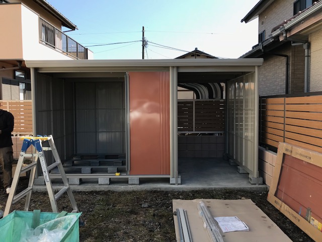 ホントに買いなのか？物置と自転車置き場の一体型タイプはどうよ？ プロの本音 庭ファン