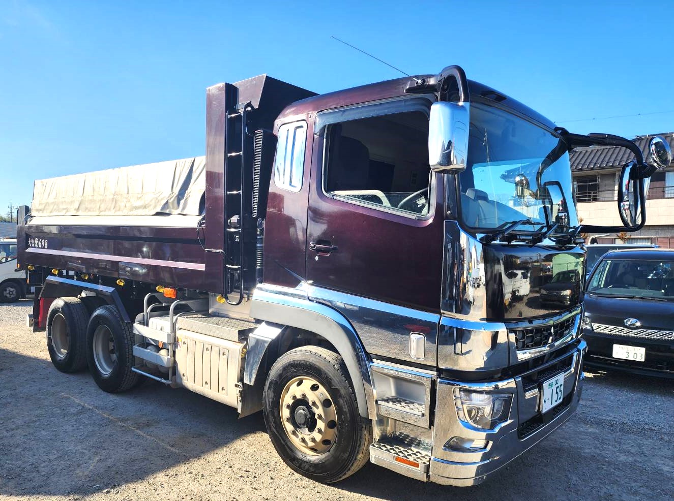 R1 スーパーグレート ダンプ 車検付 ダンプ・ミキサー 大型 令和元年5月 TA273中古トラック販売 ワイズトラック