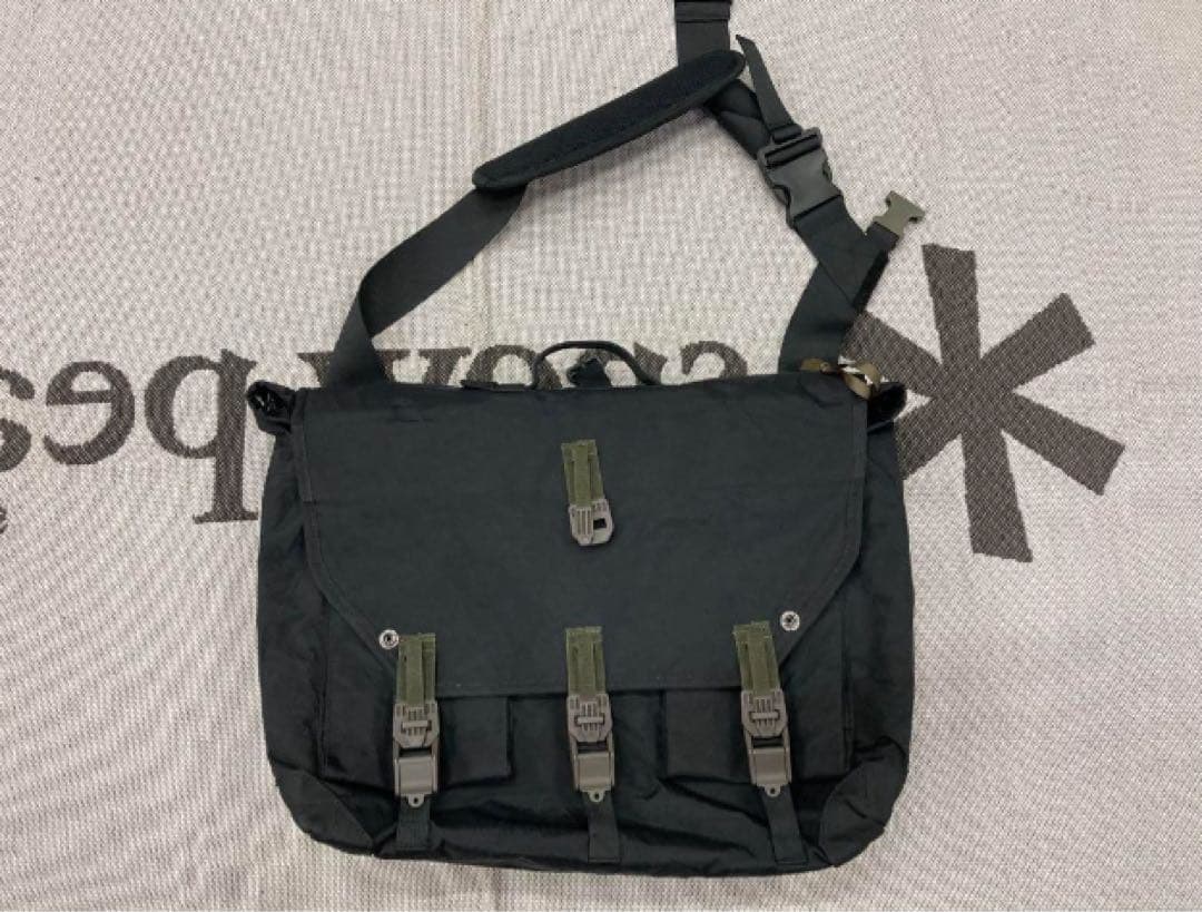 アクロニウム バッグ 楽天市場 ACRONYM アクロニウム X-PAC ショルダーバッグ メッセンジャーバッグ 3A-2 ブラック 黒