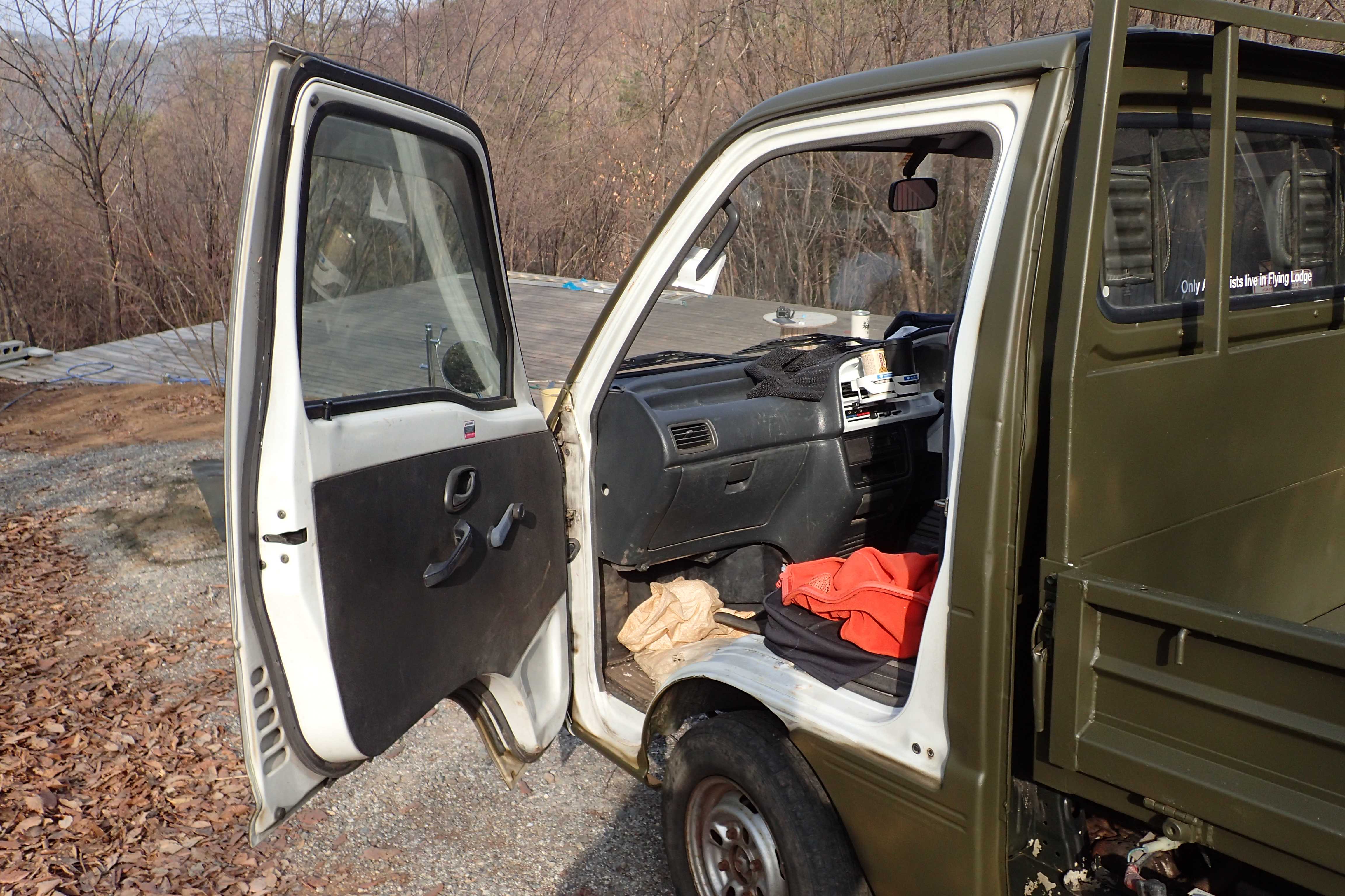 軽トラしかないけどデートしたい男子集まれ！ペンキでの全塗装でおしゃれな車に！: タカラ塗料 STAFF BLOG